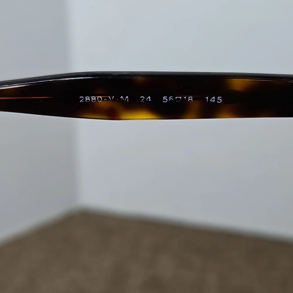 Persol Eyeglasses w/ Case PO 2880-VM 24 Havana 56-18-145 Unisex Glasses - Picture 8 of 8